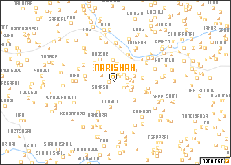 map of Nari Shāh