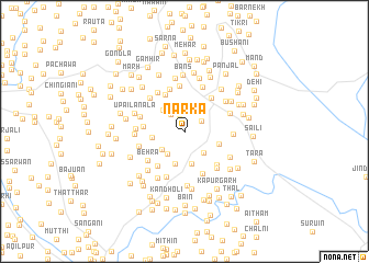 map of Nārka