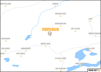 map of Narkovo