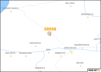 map of Narma