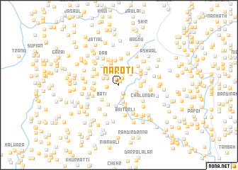 map of Naroti