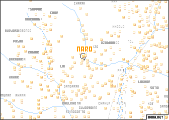 map of Naro