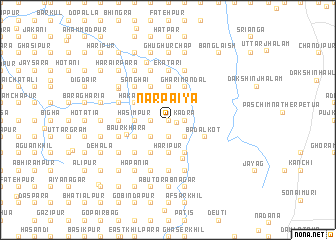 map of Narpāiya