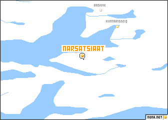 map of Narsatsiaat