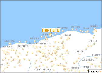 map of Nartutu