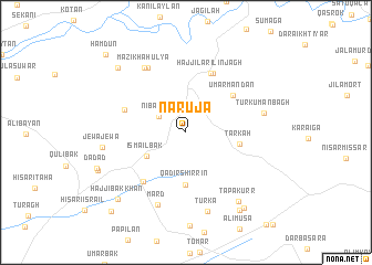 map of Naruja