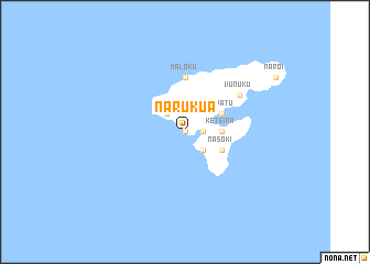 map of Narukua