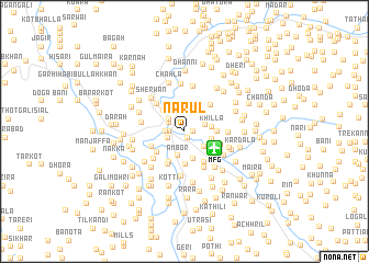 map of Narul