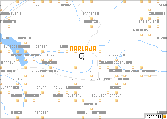 map of Narvaja