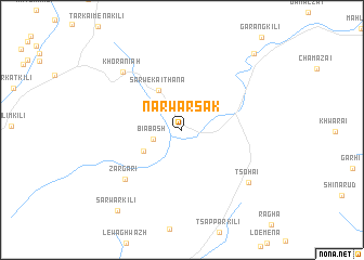 map of Nārwarsak