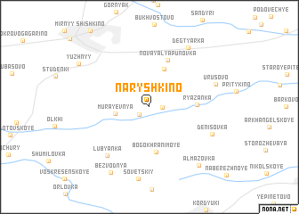 map of Naryshkino