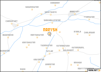 map of Narysh