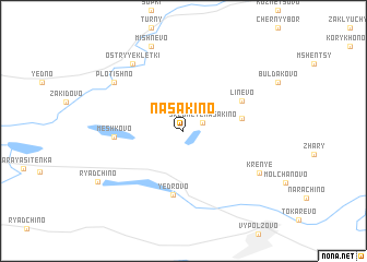 map of Nasakino