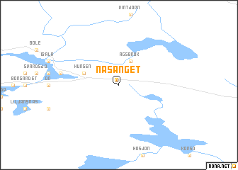map of Näsänget