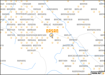 map of Na Sản