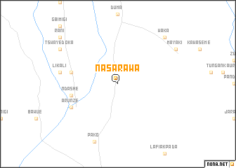 map of Nasarawa