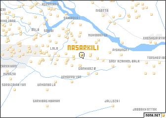 map of Nāsar Kili