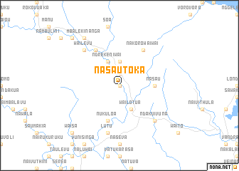 map of Nasautoka