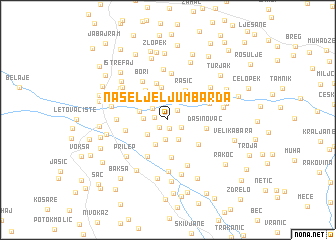 map of Naselje Ljumbarda