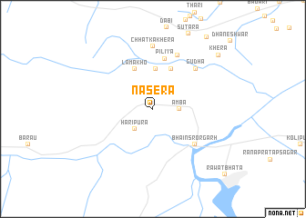 map of Nāsera