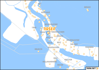 map of Nāşer