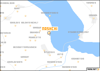 map of Nashchi