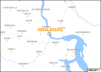 map of Nash Landing