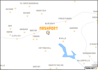 map of Nashport
