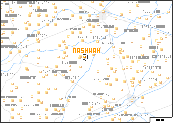 map of Nashwah