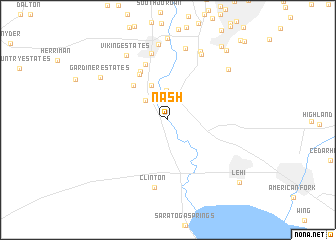 map of Nash