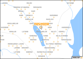 map of Nasimona