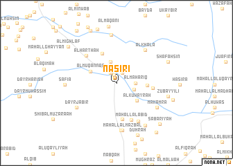 map of Nāşirī