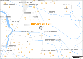 map of Nāşir Laftah