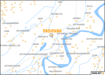 map of Nasīr Wāh