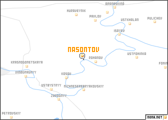 map of Nasontov