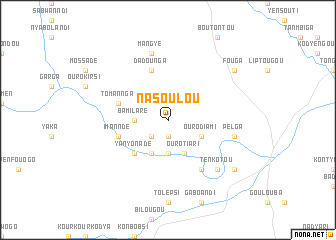 map of Nasoulou