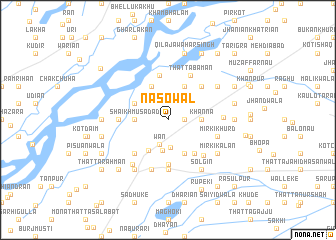 map of Nasowāl