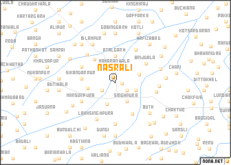 map of Nasrali