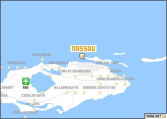 map of Nassau