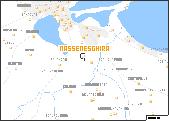 map of Nassene Sghira