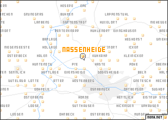map of Nassenheide