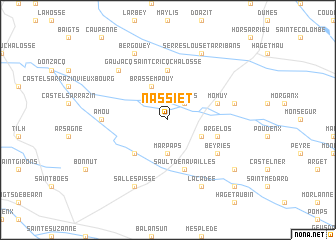 map of Nassiet