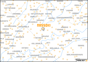 map of Nassoki