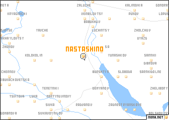 map of Nastashino