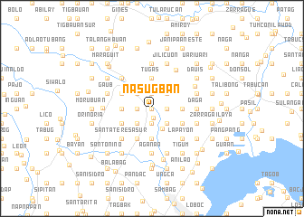 map of Nasugban