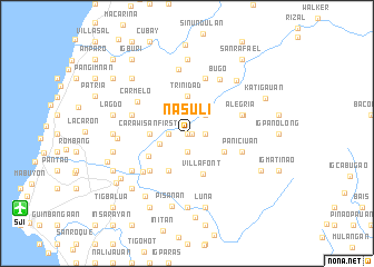 map of Nasuli