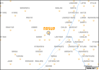 map of Nasup