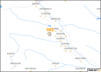 map of Näs