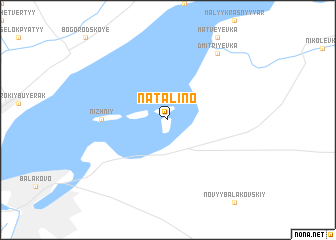 map of Natal\