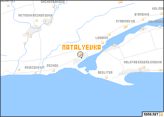 map of Natal\